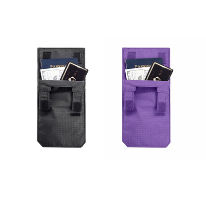2-in-1 Hidden Waist Pouch – Slim Travel Wallet & Coin Purse