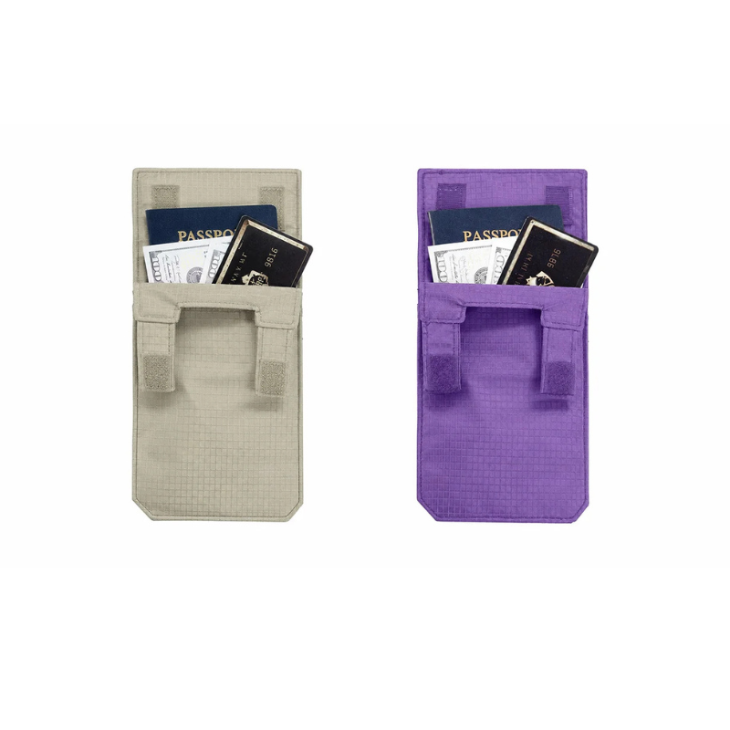 2-in-1 Hidden Waist Pouch – Slim Travel Wallet & Coin Purse