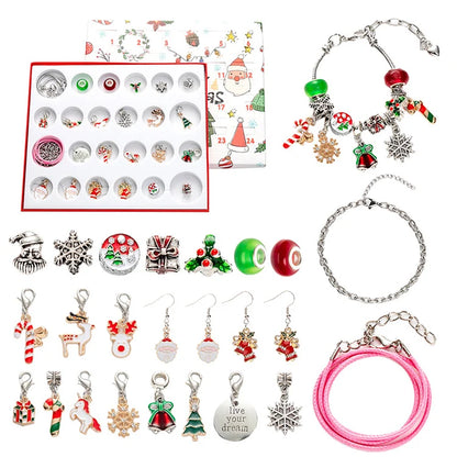 24-Day Christmas Charm Bracelet Advent Calendar