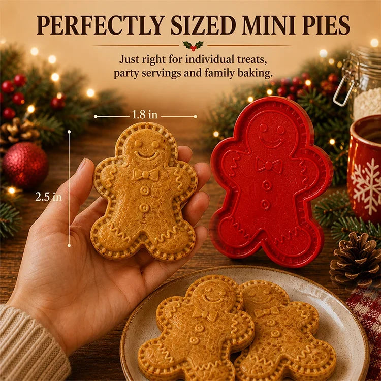 Christmas Cookie Mold – 3D Embossed Holiday Baking Press