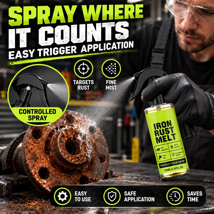 Iron Rust Melt Spray