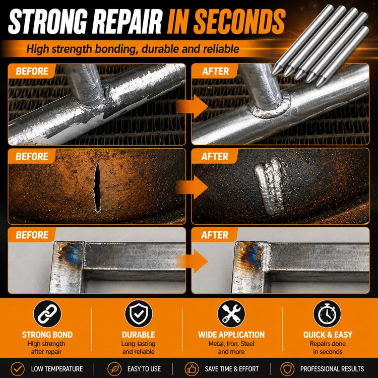 🛠️ Low-Temperature Universal Welding Repair Rods