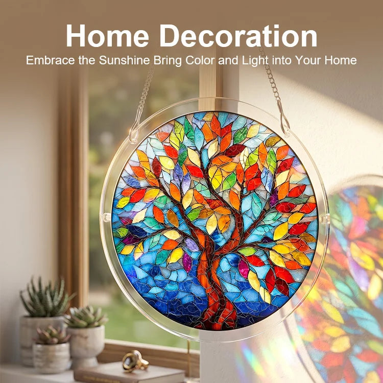 🌈 Sunlit Stained Glass Acrylic Suncatcher Puzzle