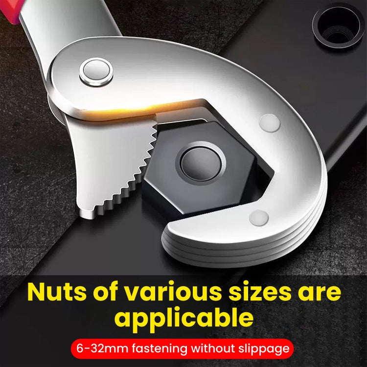 SnapTorque - Universal Self-Locking Wrench Set (2-Piece – Large & Small)