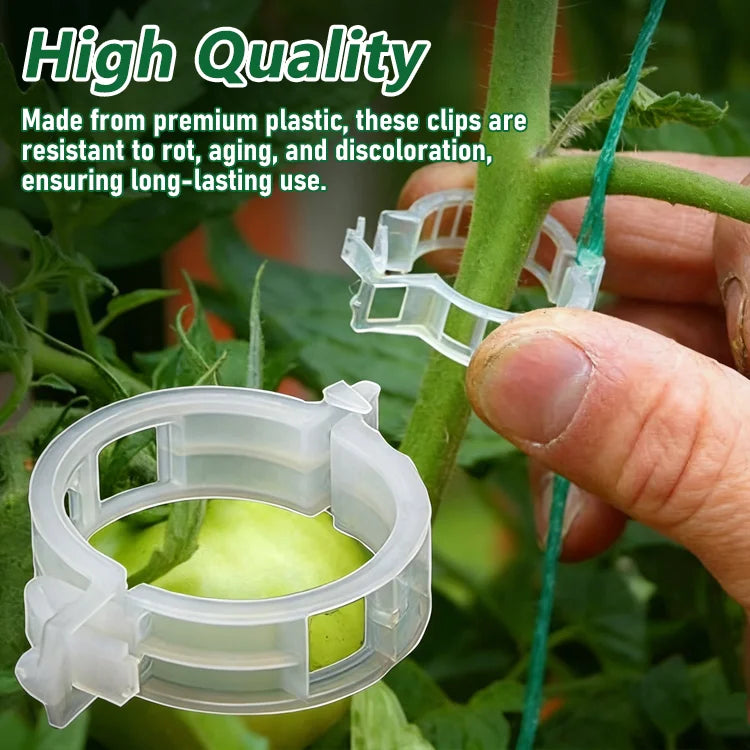 🌿 ClingGrow™ Plant Support Clips【100 pcs】