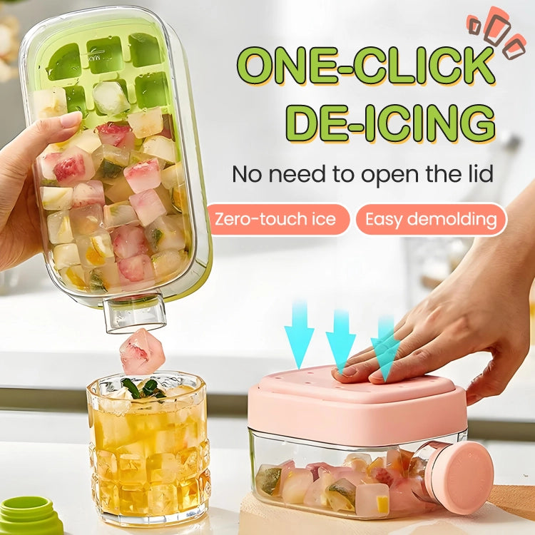 ❄️ Press & Chill - 2-in-1 Ice Maker + Water Bottle