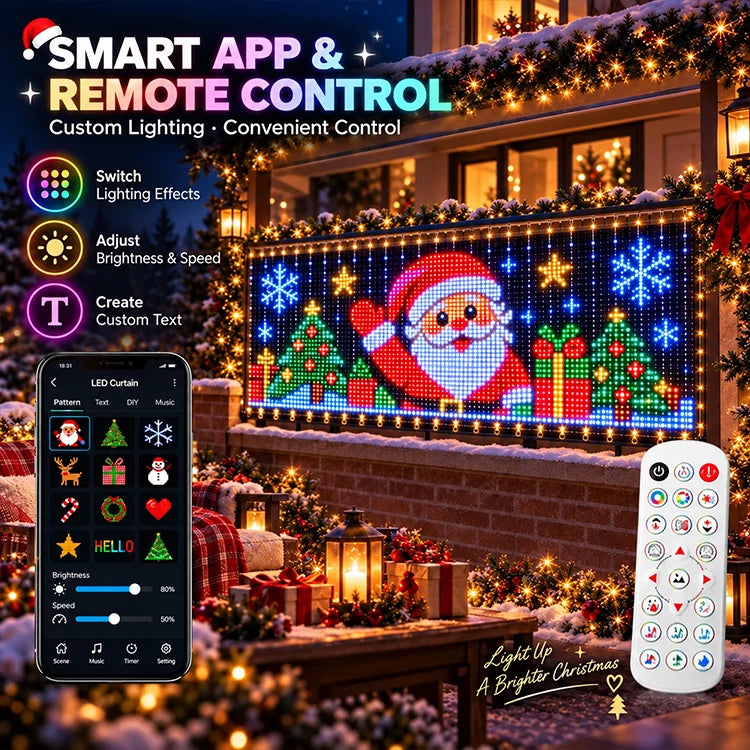 🔥Last Day 50% OFF 🔥🎄GlowCurtain
