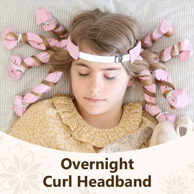 🐙 CurliPods-Heatless Curling Headband-Wake Up With Perfect Curls — No Heat. No Damage. No Effort.