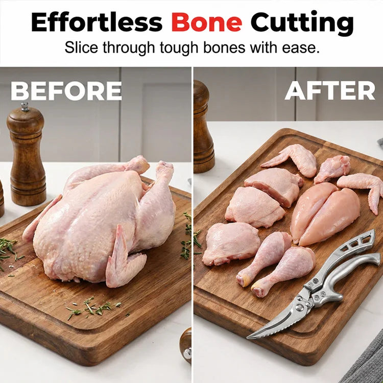 ✂️ TitanCut™ Heavy-Duty Kitchen Poultry Shears