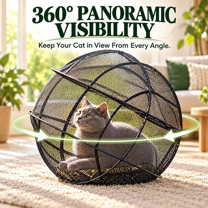 Portable 360° Cat Playpen