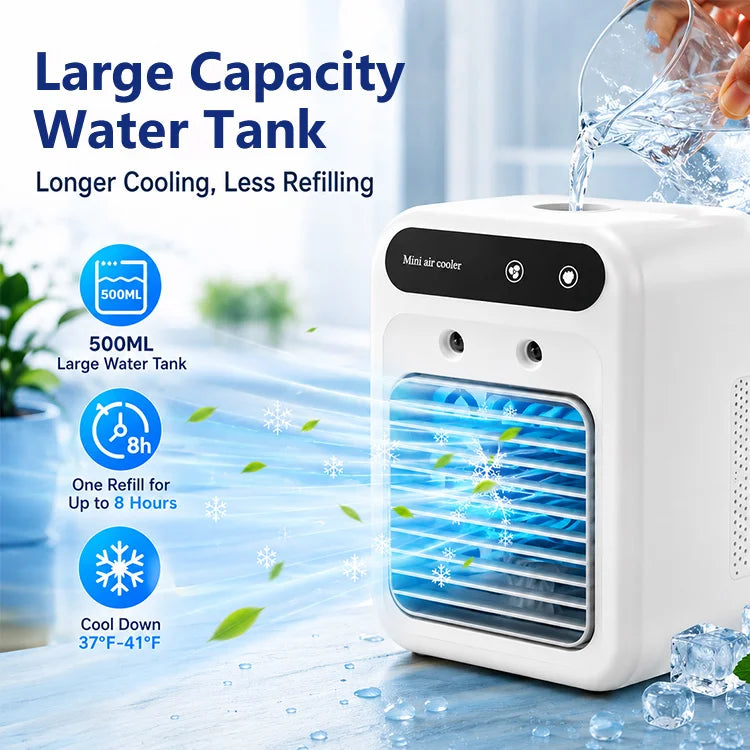 ❄️ PolarNest™ Portable Air Cooler & Humidifier