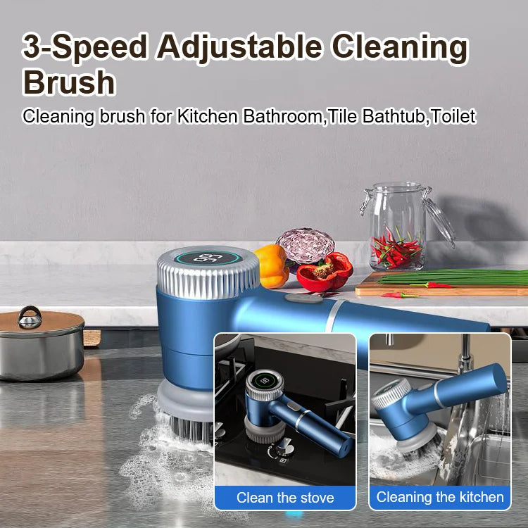 VortexClean - Cordless Electric Cleaning Brush