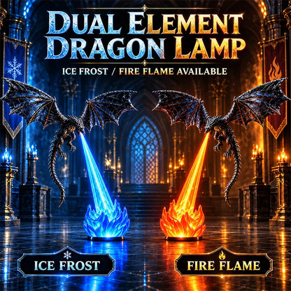 3D Dragon Fire Bookshelf Light – Flying Fantasy Nook Decor