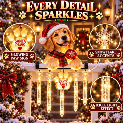 Santa Paws Railing Light