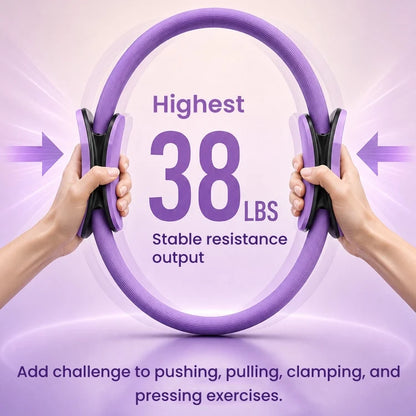 🔥 Last Day 50% OFF – Pilates Resistance Ring for Women | Low-Impact Full-Body Workout