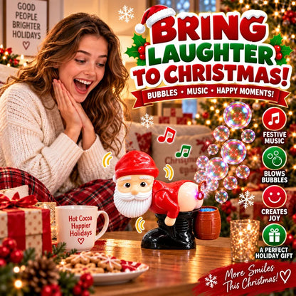 Christmas Character Bubble Machine – Music, Lights & Automatic Bubbles