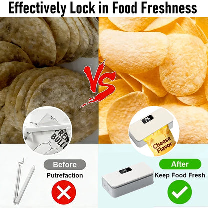 🔒 FreshLock Pro™ Smart Mini Bag Sealer