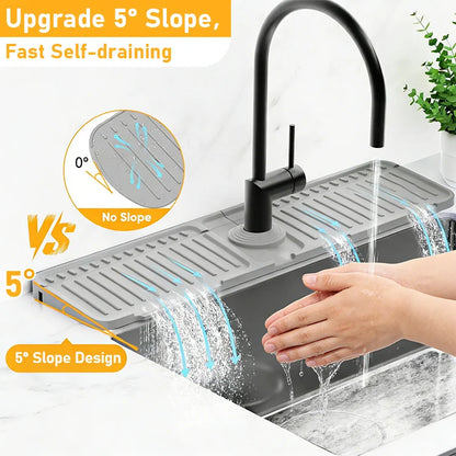 💧 DryEase - Silicone Faucet Mat
