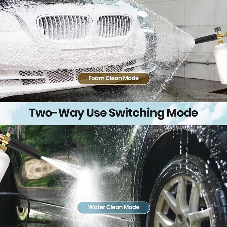 🚗✨ High-Pressure Foam Cannon Kit – Foam & High-Pressure Water 2-in-1
