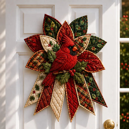 DIY Christmas Quilted Door Hanger Sewing Kit – 3D Holiday Decor