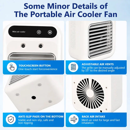 ❄️ PolarNest™ Portable Air Cooler & Humidifier