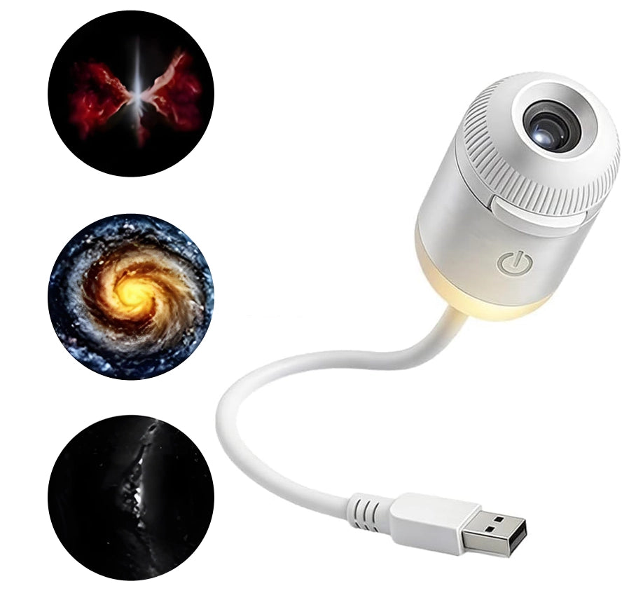 ✨ USB Starry Sky Projection Night Light