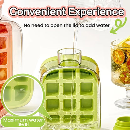 ❄️ Press & Chill - 2-in-1 Ice Maker + Water Bottle