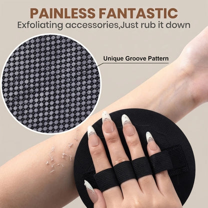 2-Pack Soft Silicone Exfoliating Bath Scrubber Pads – Gentle Body Cleansing, Massage & Dead Skin Remover