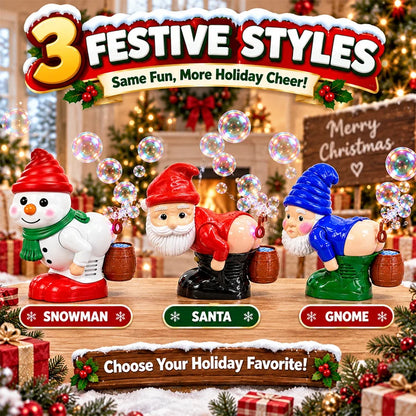 Christmas Character Bubble Machine – Music, Lights & Automatic Bubbles