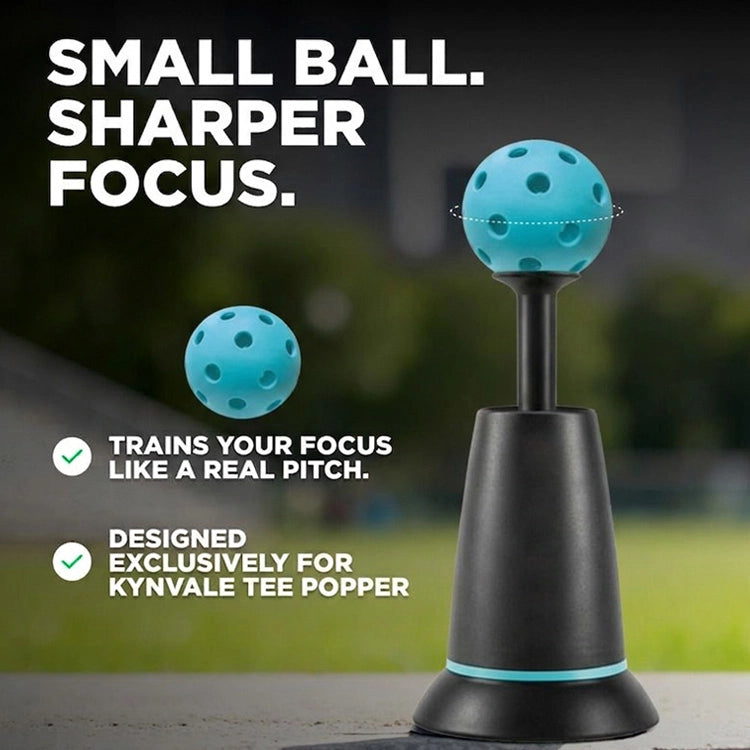 Automatic Batting Tee Popper with 3 Training Balls – Baseball & Softball Solo Hitting Trainer