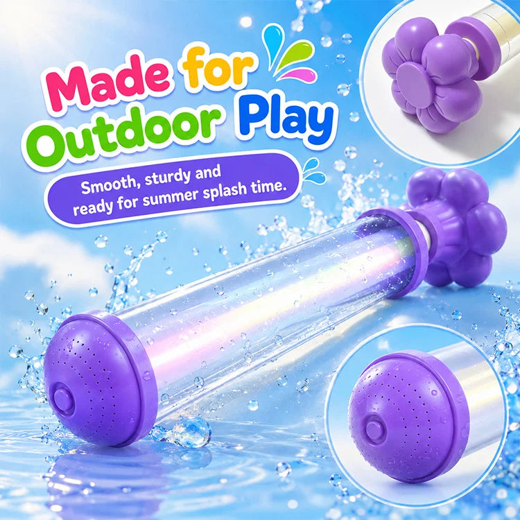 LED Rainbow Water Blaster – Light-Up Firework Water Cannon for Kids, Pool, Beach & Backyard Summer Fun