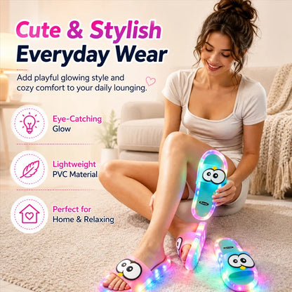 ✨ LED Light-Up Slide Slippers