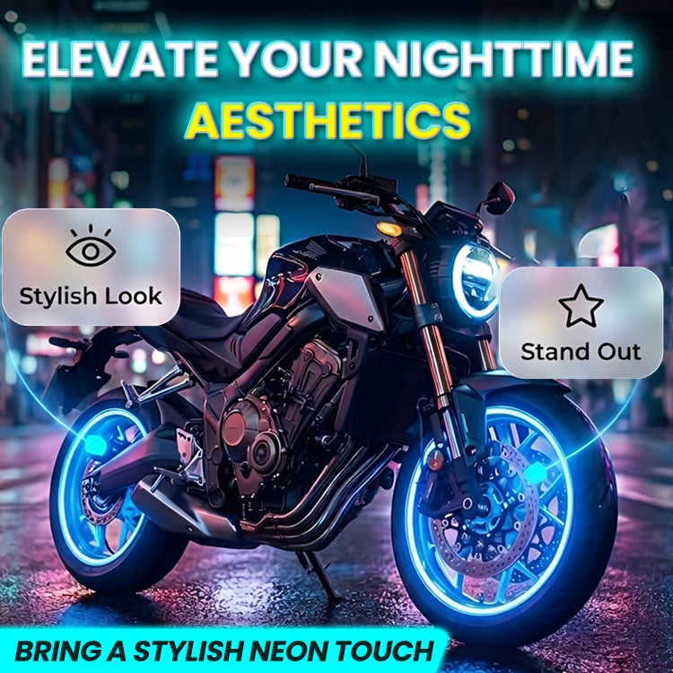 Luminous Tire Valve Stem Caps – Universal Fluorescent Wheel Accessories For Cars, Bikes & Motorcycles