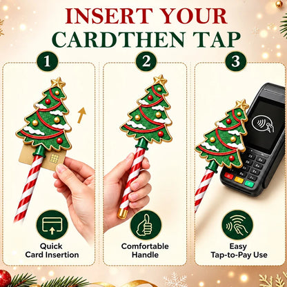Christmas Tap-to-Pay Wand
