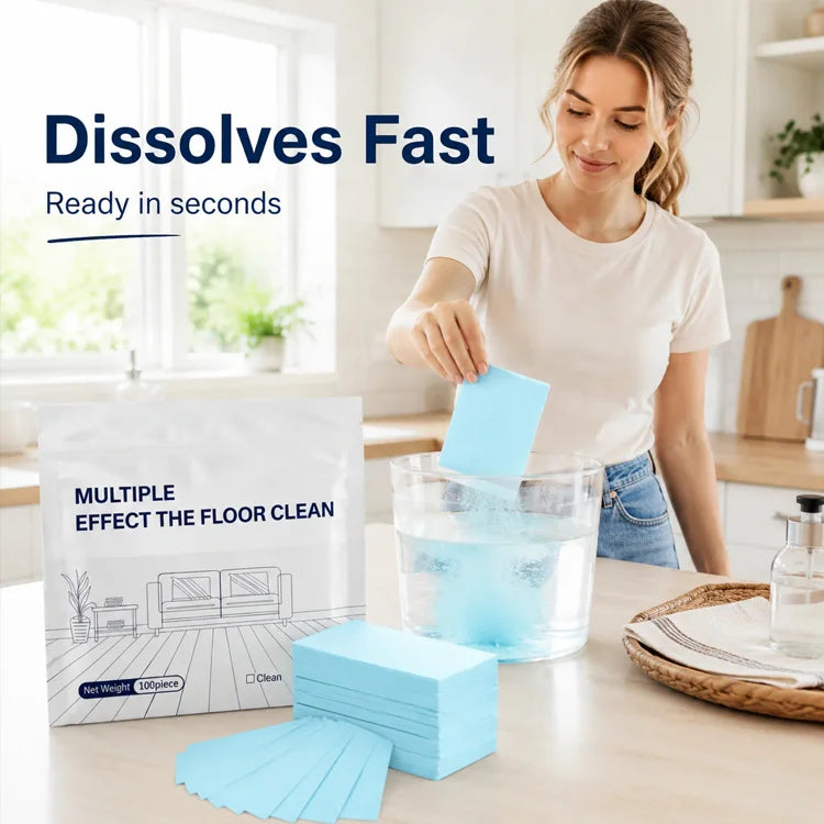 ✨ FloorGlow - Multi-Surface Deep Cleaning Tablets • Deep Clean • Brilliant Shine • Long-Lasting Freshness