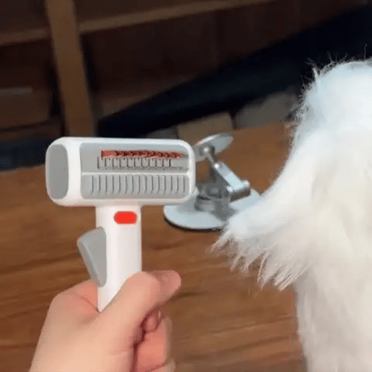 🐾 2-in-1 Pet Grooming Comb – Advanced Detangling & Deshedding System