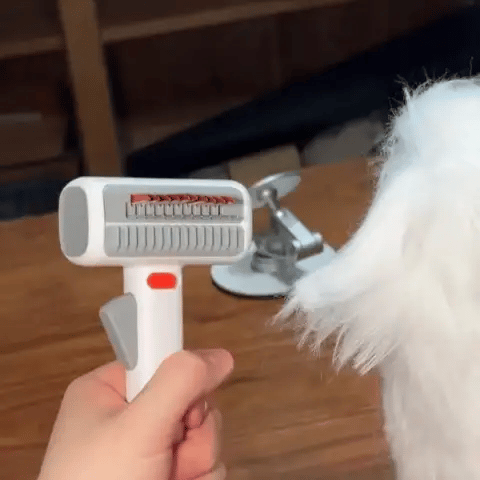 🐾 2-in-1 Pet Grooming Comb – Advanced Detangling & Deshedding System