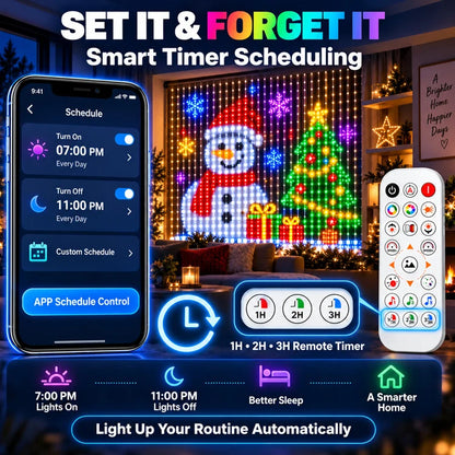 App-Controlled DIY Christmas & Party Light Display
