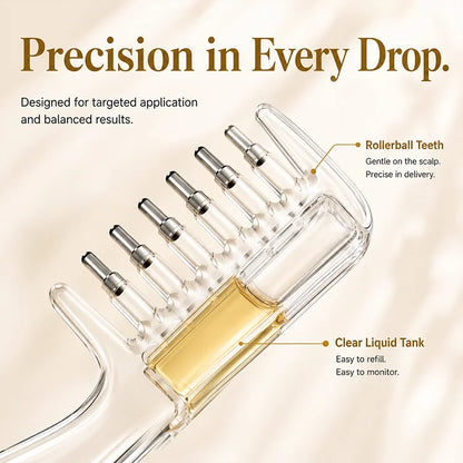 Scalp Care Massage Applicator Comb – Oil & Serum Root Applicator