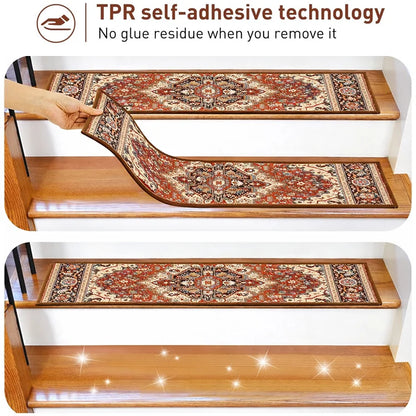 🏡 StepLuxe™ Non-Slip Stair Treads