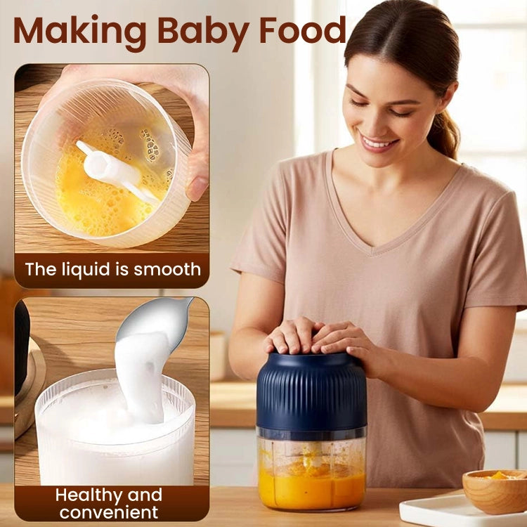 QuickMince - Portable USB Garlic Crusher & Mini Food Processor