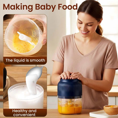 QuickMince - Portable USB Garlic Crusher & Mini Food Processor