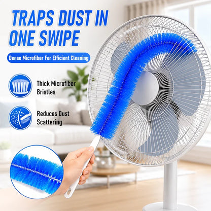 Bendable Microfiber Dust Cleaning Brush Set for Home, Car & Hard-to-Reach Spaces