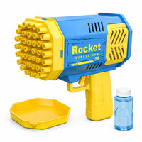 💥 40-Hole Bubble Blaster (Upgraded Edition) - 💙 Ocean Blue