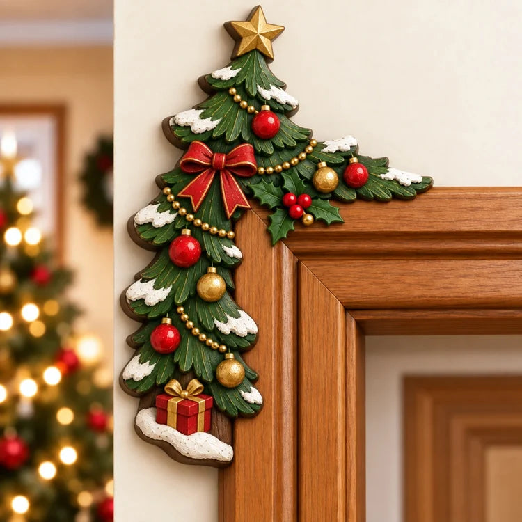 Peekaboo Christmas Corner Decor – 8 Festive Door Frame Characters