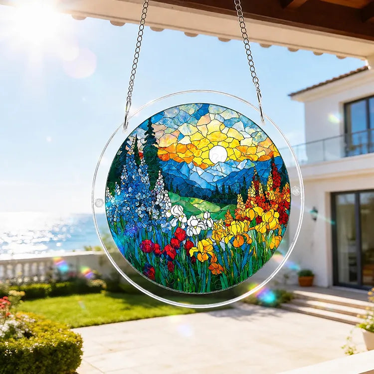 🌈 Sunlit Stained Glass Acrylic Suncatcher Puzzle