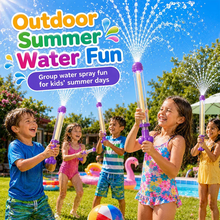 LED Rainbow Water Blaster – Light-Up Firework Water Cannon for Kids, Pool, Beach & Backyard Summer Fun