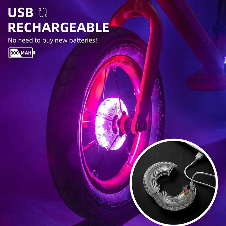 🚴‍♂️✨ GlowSpin - Bike Hub Lights