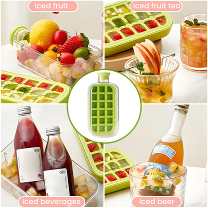 ❄️ Press & Chill - 2-in-1 Ice Maker + Water Bottle