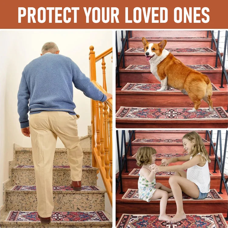 🏡 StepLuxe™ Non-Slip Stair Treads